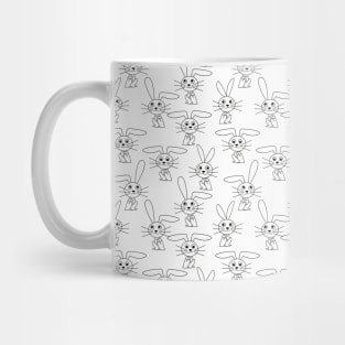 Rabbit Neck Gator Bunny Mug